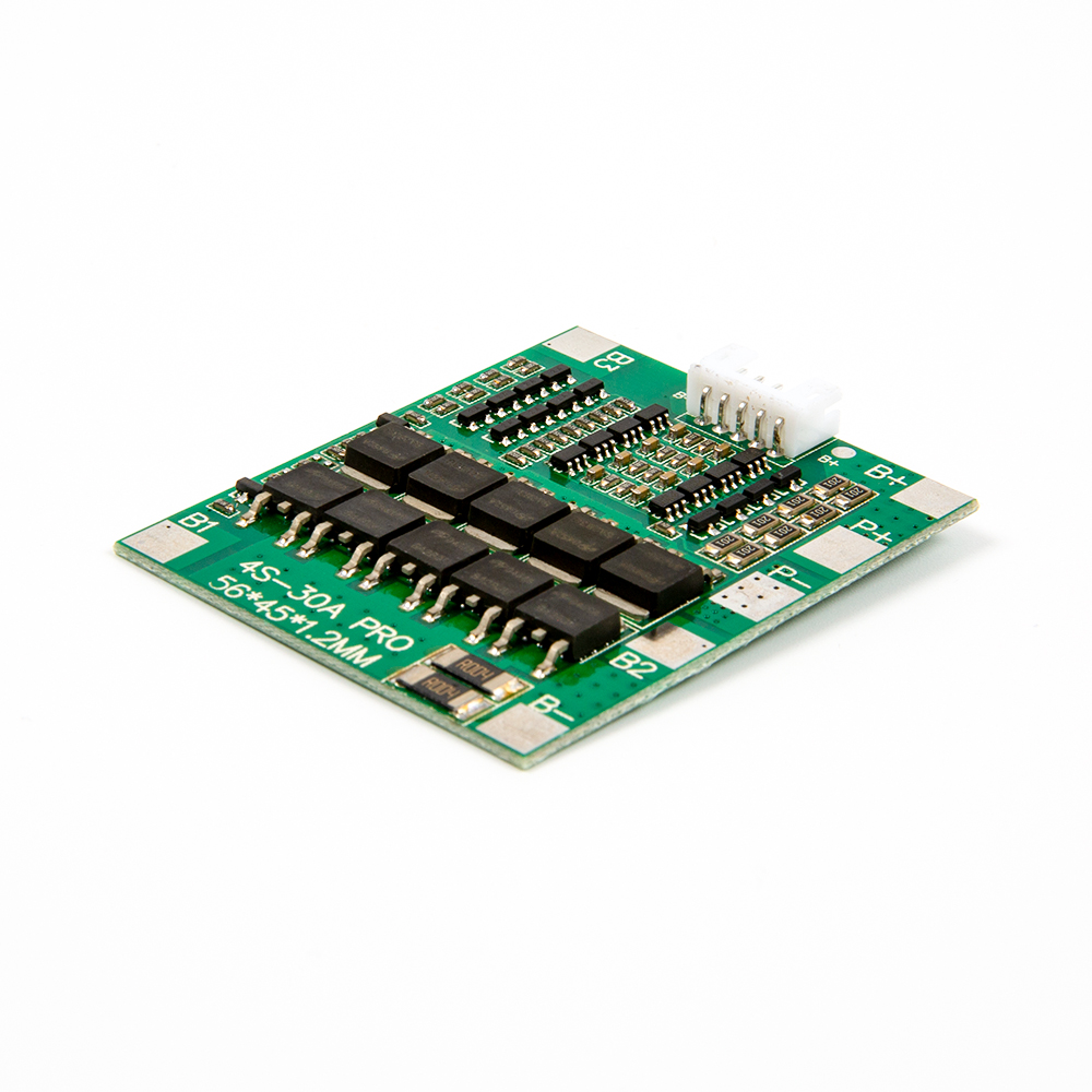 Плата защиты (BMS) для 3 аккумуляторов 18650, 14.8/16.8в 30A